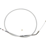 MAGNUM SHIELDING 0651-0372 3436 Sterling Chromite II® Braided Cable for Harley-Davidson — Idle Sterling Chromite II® Braided Idle Cable for Harley-Davidson - 30"