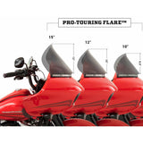 KLOCK WERKS 2310-0584 KW05-01-0328 Pro Touring Flare Windshield - 12" - Dark Smoke - FLTR