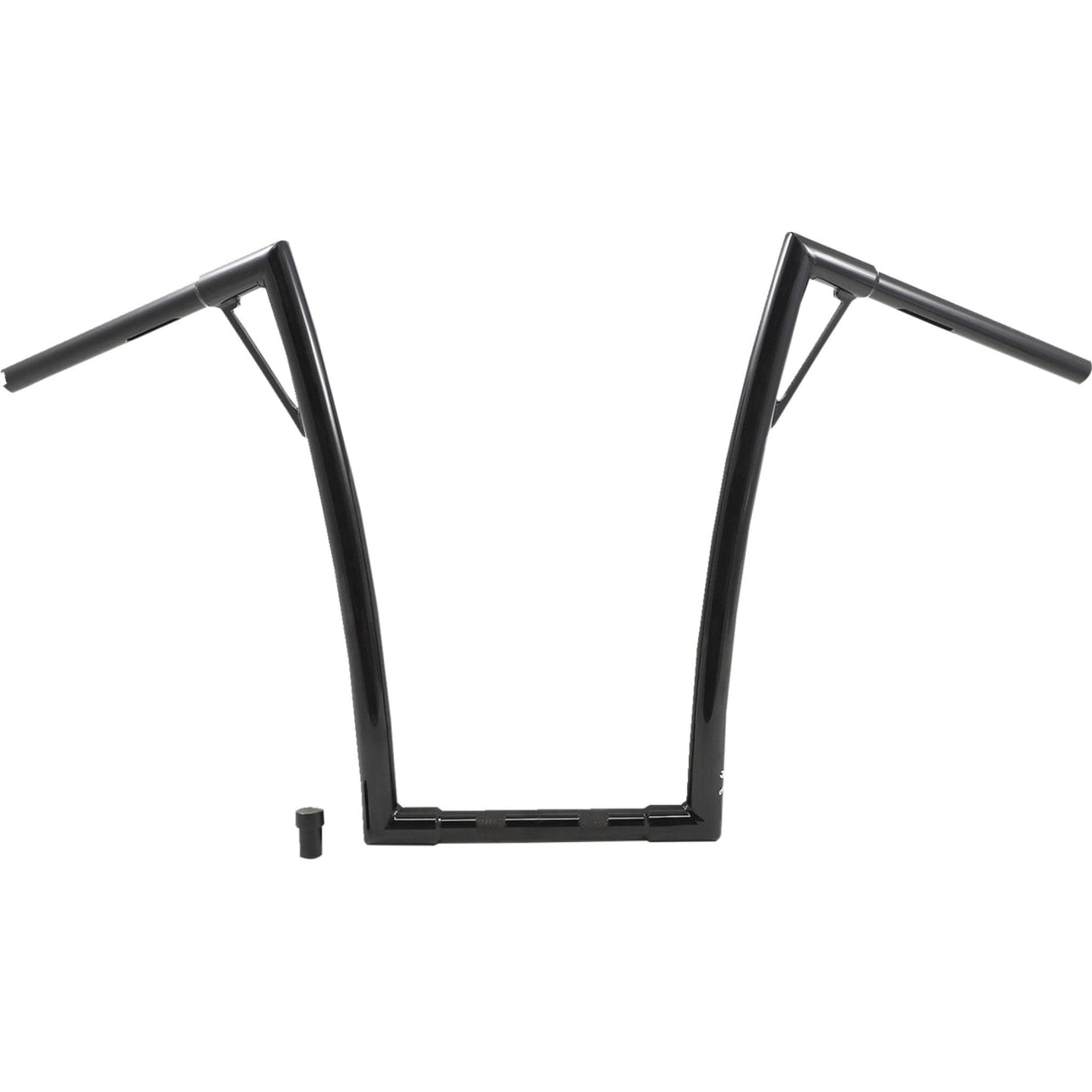 Burly Brand Louie Handlebar 19" Black - B12-7011B For Harley Motorcycles 1949-2024