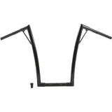 Burly Brand Louie Handlebar 19" Black - B12-7011B For Harley Motorcycles 1949-2024