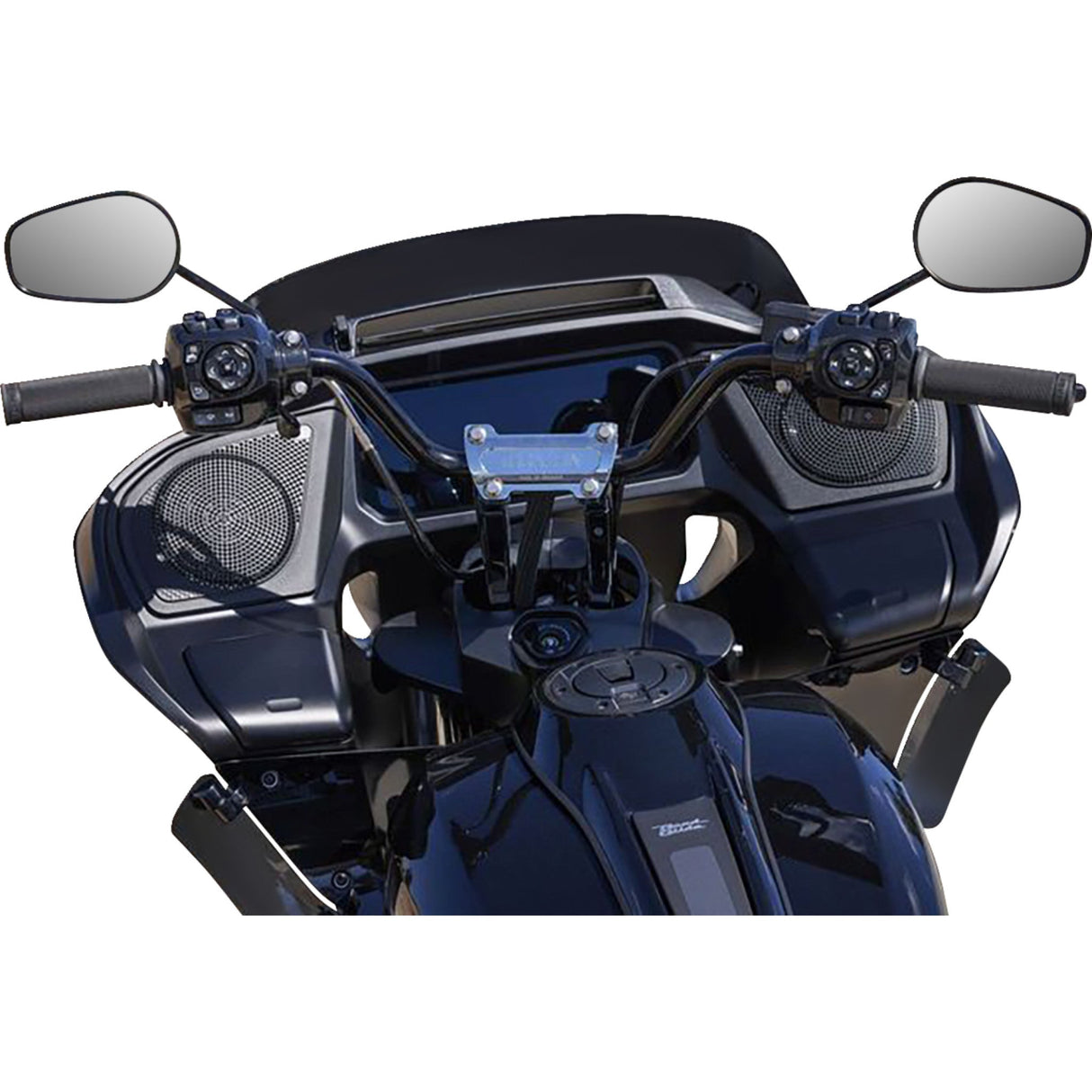 Thrashin Supply CO. 1" Handlebar High Bend Black - TSC-2802-1 For Harley Touring 2024-2026
