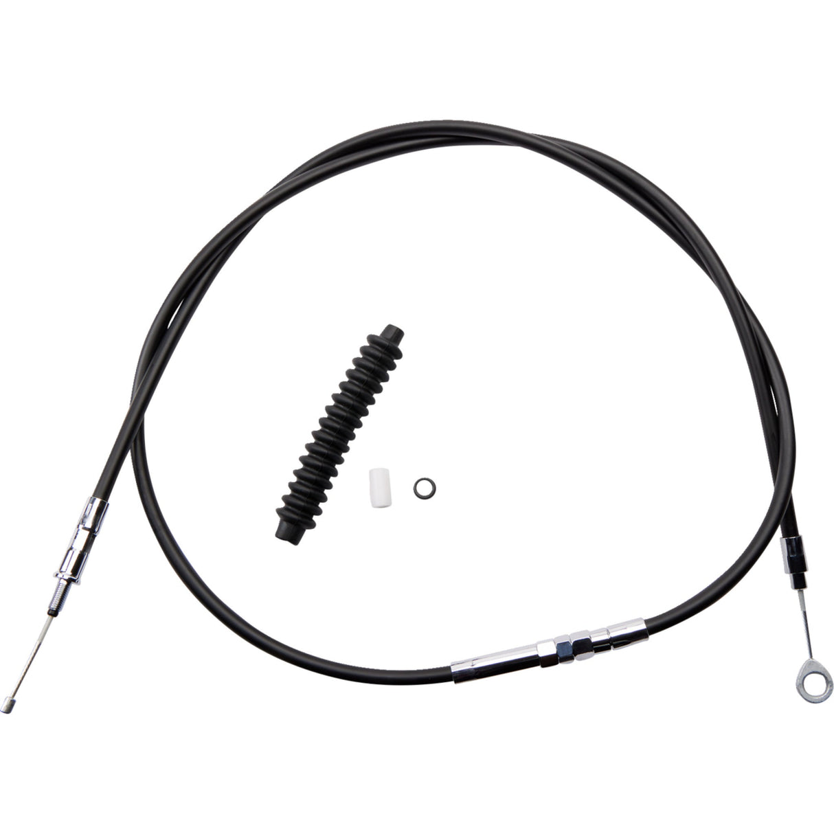 DRAG SPECIALTIES High-Efficiency Black Vinyl Clutch Cable