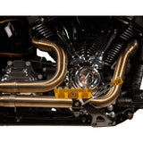 Thrashin Supply CO. Mini Aggressor Floorboards Gold Rear - TSC-2031-5-D For Harley Motorcycles 1972-2025