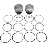KB PERFORMANCE DS-751286 KB411.STD Hypereutectic Piston Kit Piston Kit - Twin Cam