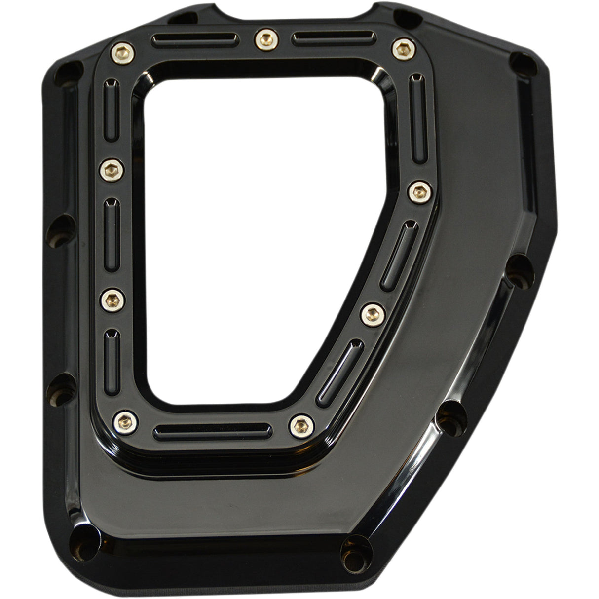 Trask Assault Series Cam Cover Gloss Black Powdercoat Twin Cam - TM-017BK For Harley Motorcycles 2001-2017