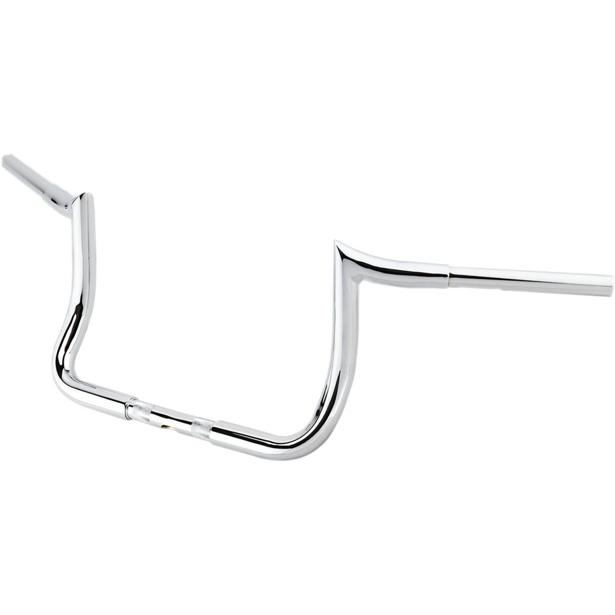 LA Choppers 1-1/4" Prime Ape Bagger Handlebar 10" Chrome - LA-7352-10 For Harley Touring 1999-2022