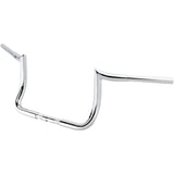 LA Choppers 1-1/4" Prime Ape Bagger Handlebar 10" Chrome - LA-7352-10 For Harley Touring 1999-2022