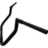 FAT Baggers INC. 1-1/4" EZ Install Flat Top Handlebar Reduced Reach 11" Black - 705011-B For Harley Touring 2008-2021