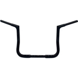 FAT BAGGERS INC. 0601-6336 745012-B 1-1/4" EZ Install Flat Top Handlebar - 12" - Black