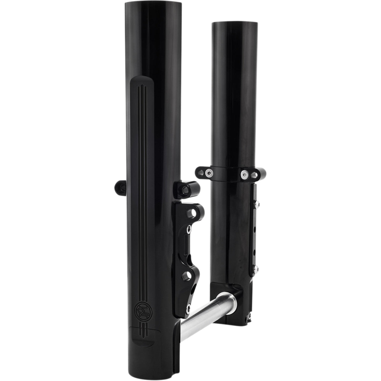 PERFORMANCE MACHINE (PM) 0403-0121 0208-2097-B Fork Leg Kit — Black - Lower - Single Disc - '14-'20 FL