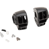 DRAG SPECIALTIES Handlebar Switch Housing Kit - Matte Black