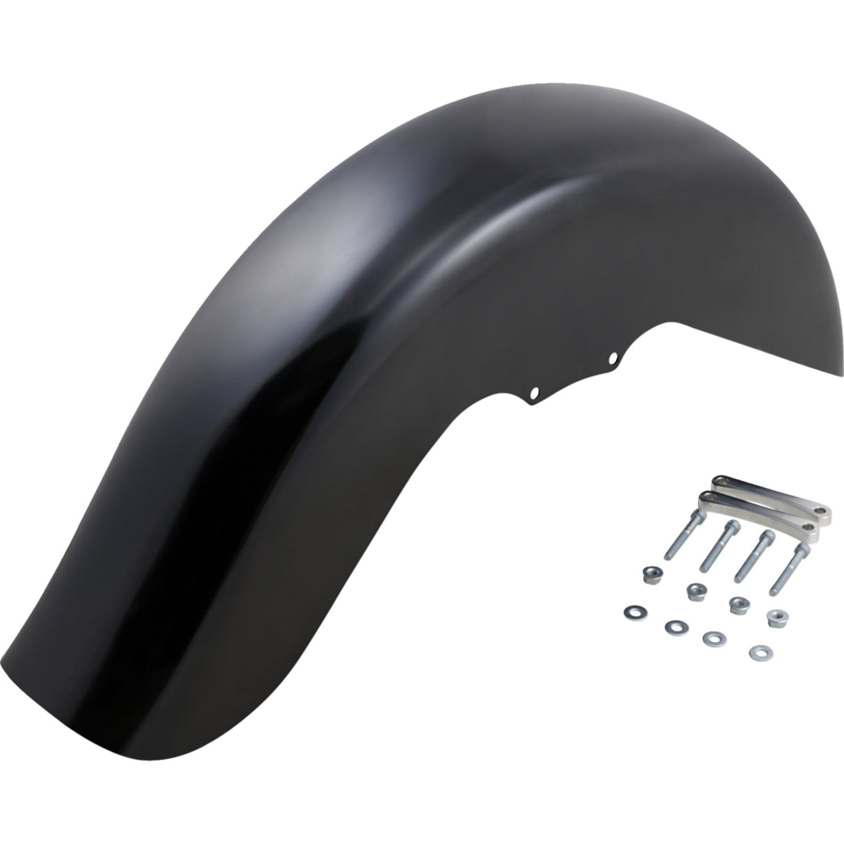 Klock Werks Benchmark Front Fender For Dresser Non-Raked Black 21" HD Touring Trike - KWF-01-0101-2014 For Harley Touring 2014-2023