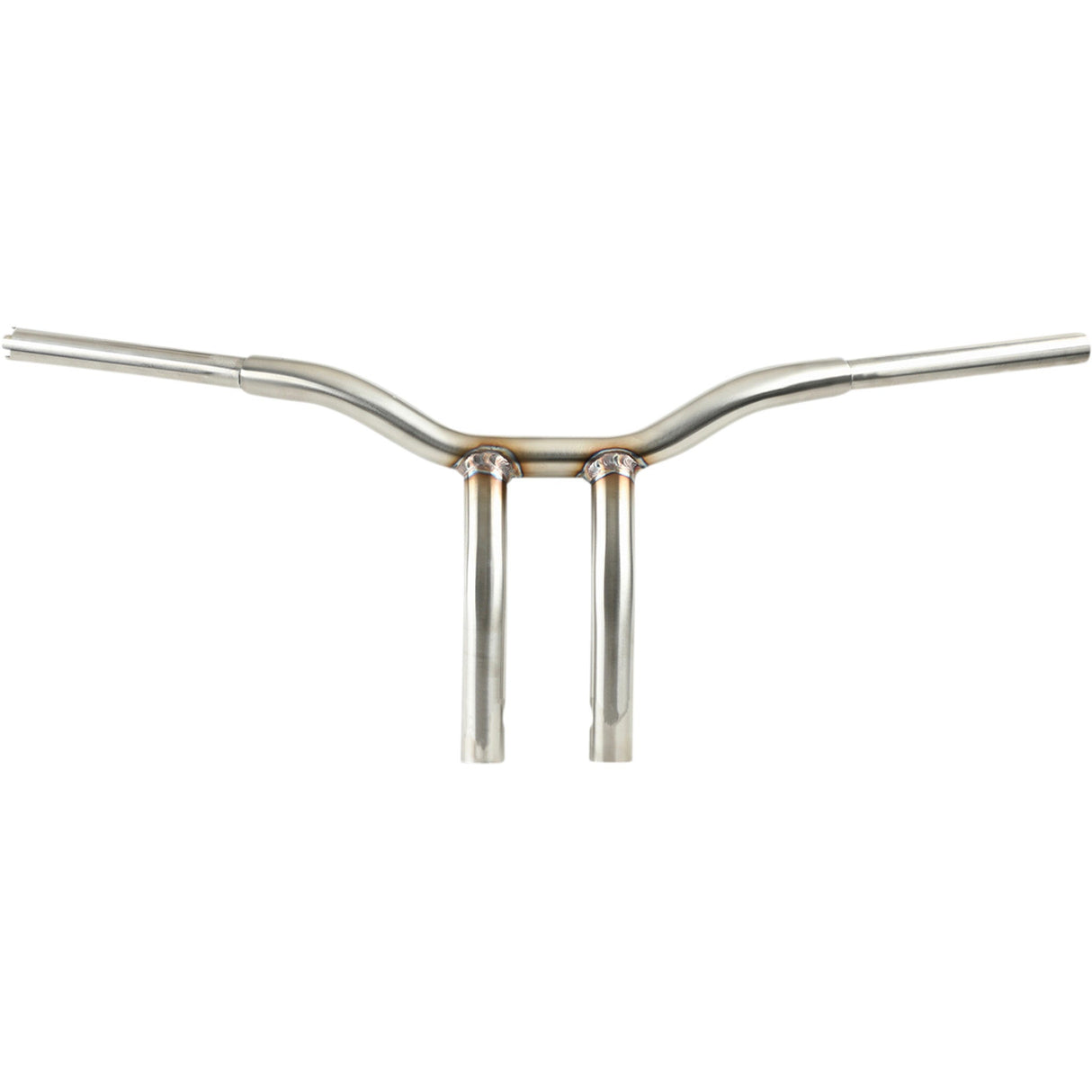 LA Choppers Kage Fighter Welded Bent-Riser Handlebar One Piece 10" Stainless Steel - LA-7338-10SS For Harley Motorcycles 1957-2020