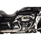 Bassani Xhaust 2-Into-2 Header System - 1F24A For Harley Touring 2017-2026
