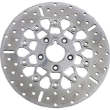 EBC FSD Series Stainless Steel Front Brake Rotor For Big Twins Polished Carrier - FSD022 For Harley Motorcycles 1984-2000