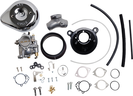 Super E Carburetor with Stealth Air Cleaner Kit