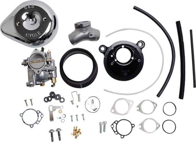 Super E Carburetor with Stealth Air Cleaner Kit