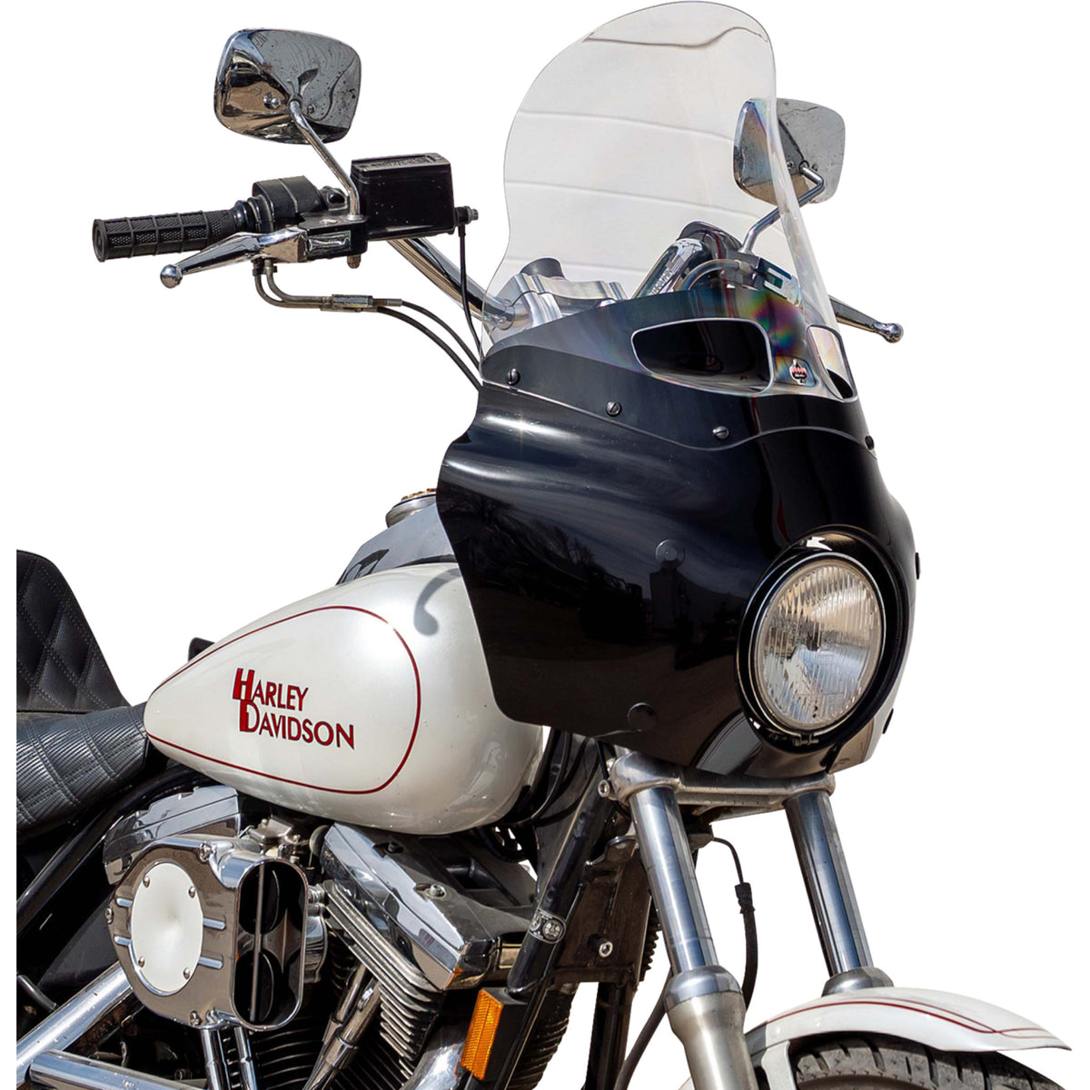 KLOCK WERKS 2310-1011 KWW-06-0613-C Flare® Windshield for Road Warrior Fairing Flare® Windshield - Road Warrior Fairing - 15" - Clear