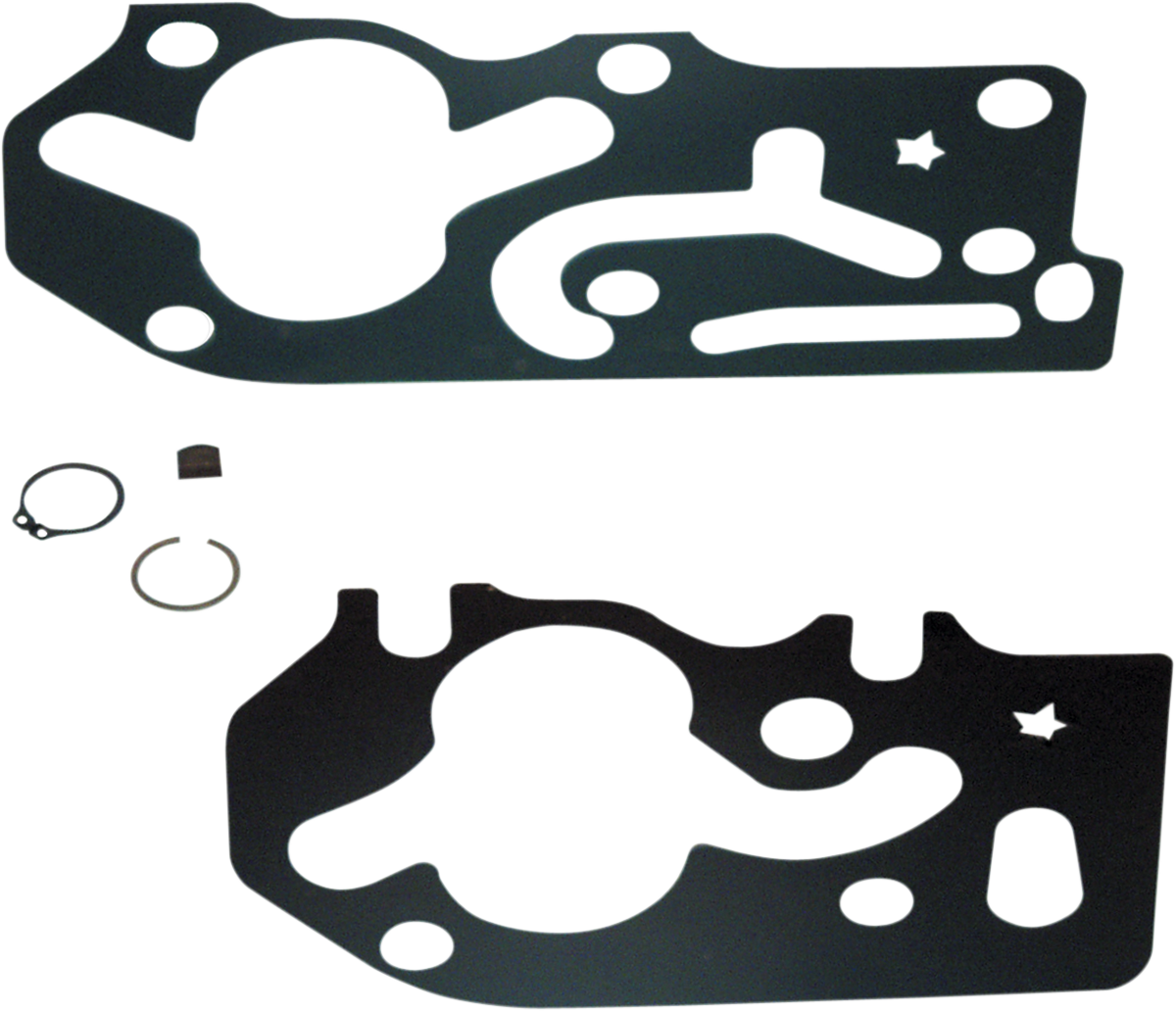 Replacement High Volume/High Pressure Polished Billet Oil Pump Gasket Kit