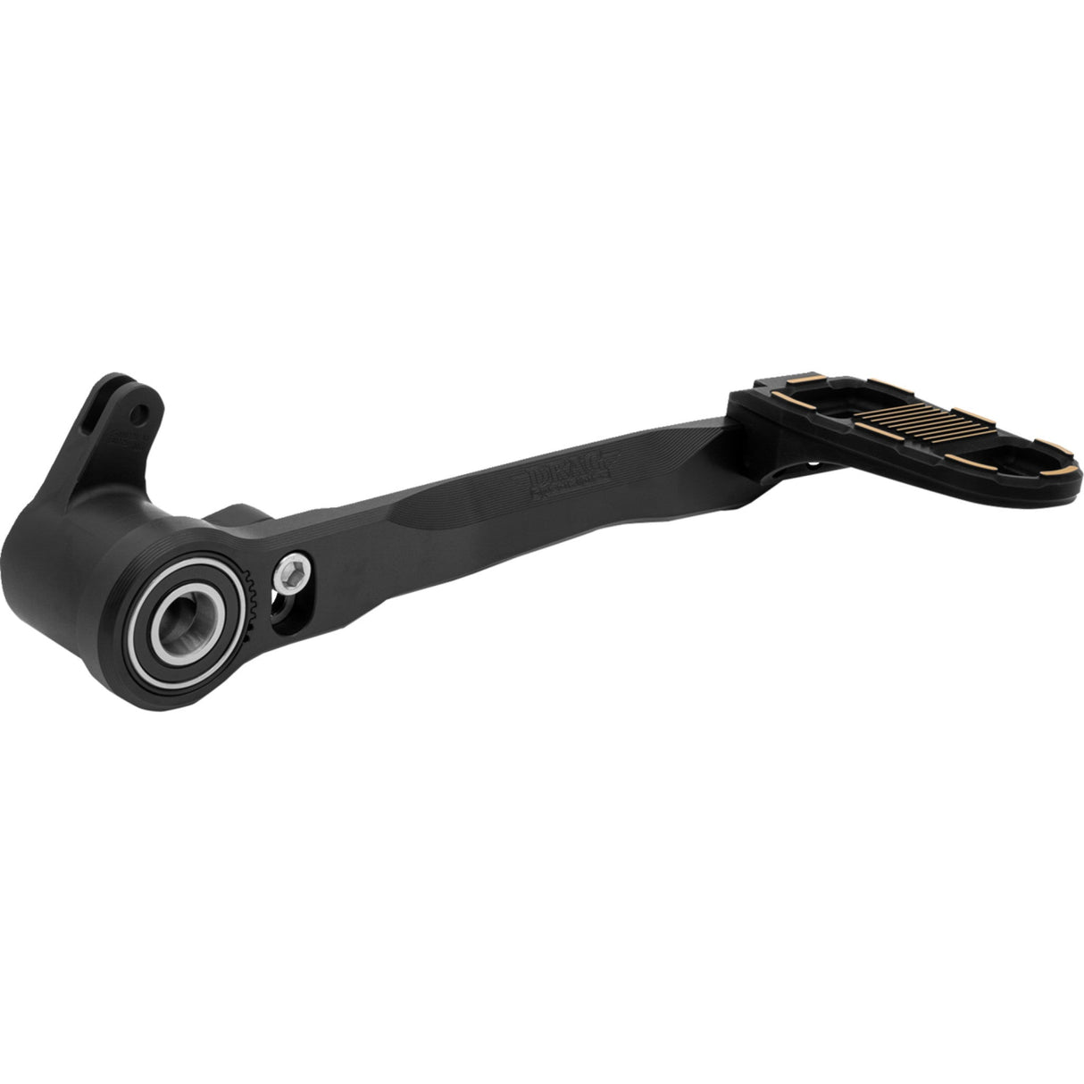 DRAG SPECIALTIES 1610-0767 Brake Arm adjustable - black/gold