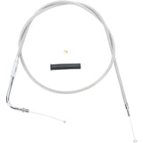 DRAG SPECIALTIES Stainless Braided Throttle Cable