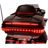 Ciro Streak Trunk Light With Lightstrike™ Technology Black Red - 40115 For Harley Touring 2014-2025