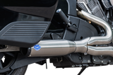 2-into-1 Qualifier Exhaust System - 50-State - Brushed - Stainless Steel - 1810-3175