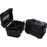 GIVI 3501-1305 TRK46BPACK2A Monokey Trekker 46 Liter Top or Side Cases Trekker Side or Top Case - Silver - 46 Liter