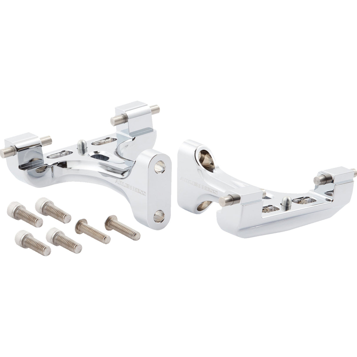 ARLEN NESS 1621-1174 410-034 Forged Passenger Floorboard Mounts - Chrome