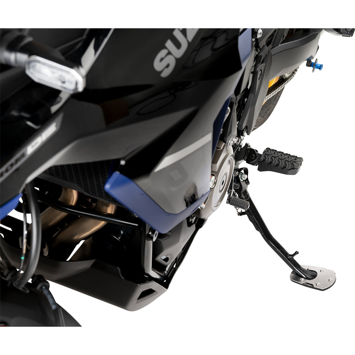 PUIG HI-TECH PARTS 0510-0756 20408N Kickstand Pad Extension suzuki - gs/v-strom