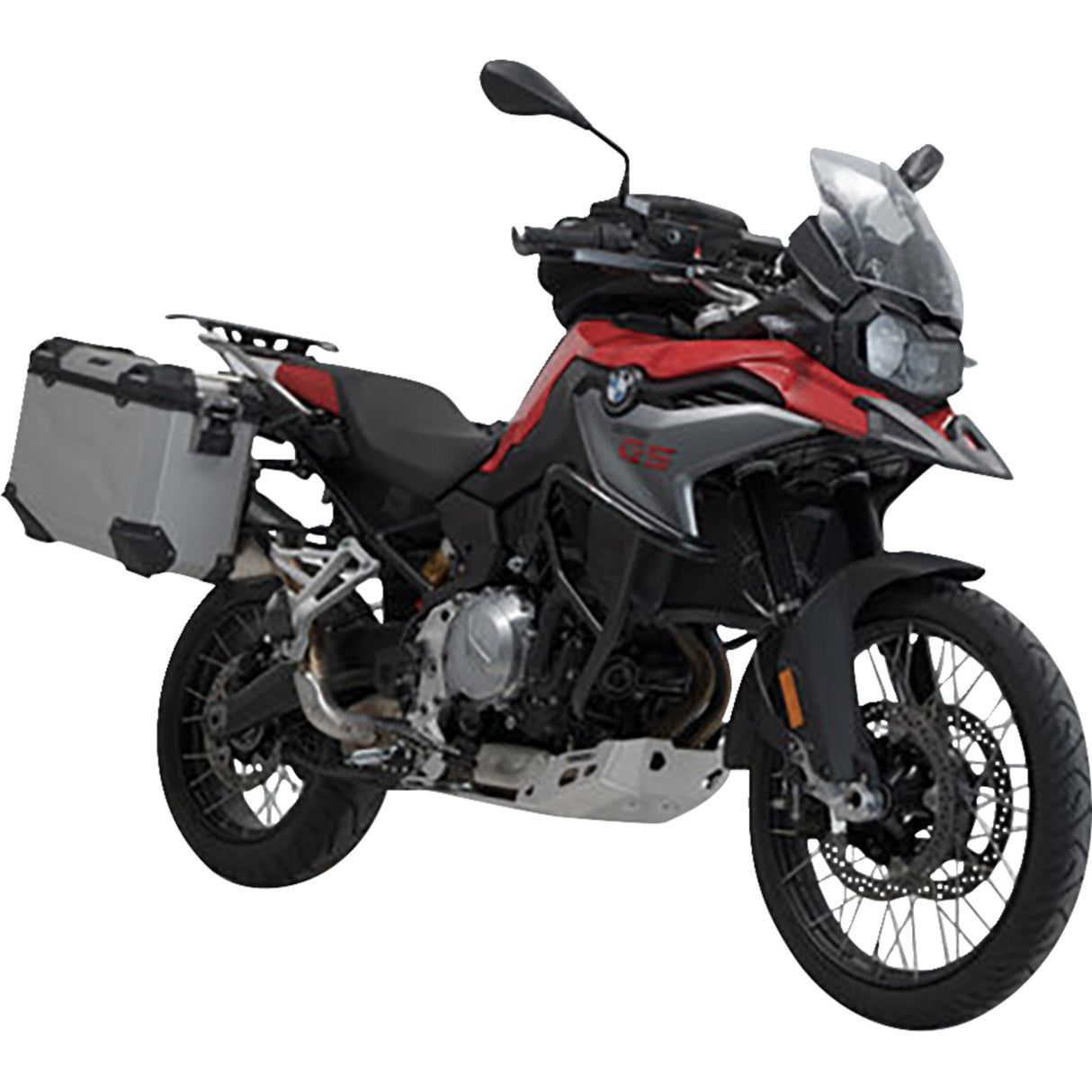 SW-MOTECH 3580-0419 KFT.07.897.70000/S TRAX ADV Aluminum Case System silver - bmw f 750/800/850/900 gs '18-'24