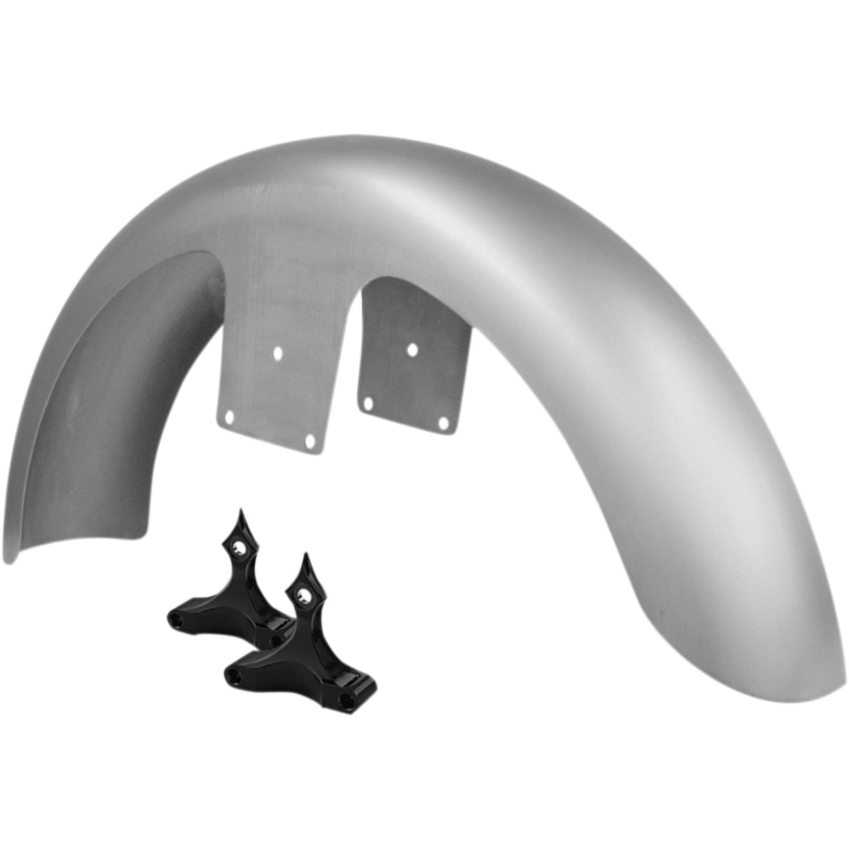 RC Components Front Fender Kit For 21" Wheel - FNDRKT14-21B For Harley Motorcycles 2014-2024