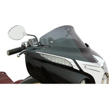 Klock Werks Flare® Windshield 10" Short Dark Smoke - KWW-04-0040 For Indian 2014-2025