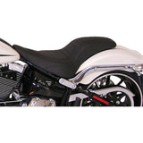 Mustang Tripper Fastback™ Seat Front Tuck-N-Roll Black Fxsb - 76781 For Harley Breakout 2013-2017