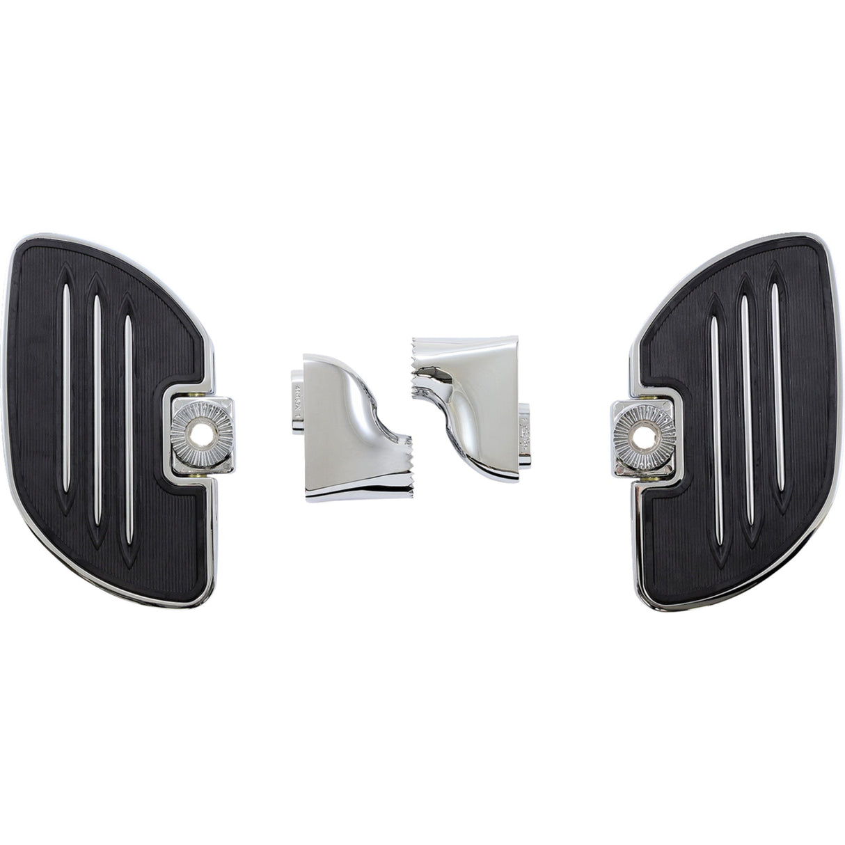 SHOW CHROME 1621-0968 41-185 Commander Passenger Floorboard Passenger Floorboards - Black - Spyder RT