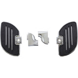 SHOW CHROME 1621-0968 41-185 Commander Passenger Floorboard Passenger Floorboards - Black - Spyder RT