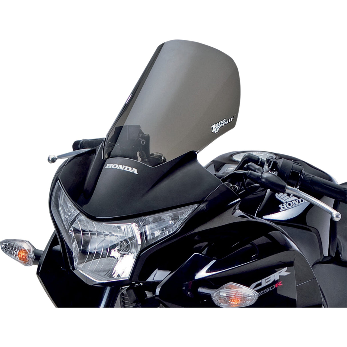 Zero Gravity Sport Touring Windshield - 23-443-02 Honda CBR250R 2011-2013