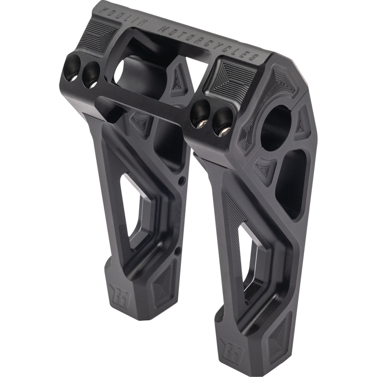 Kodlin USA Fastback Risers 6" Black - K55123 For Harley Softail 2018-2024