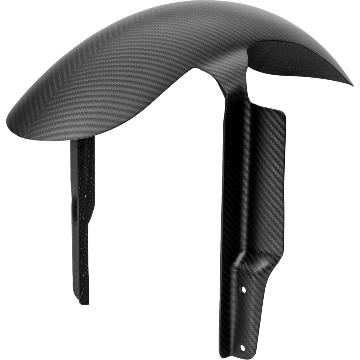 Slyfox Carbon Fiber Front Fender Matte - 1033-FF2C For Harley Softail 2018-2023