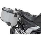 SW-MOTECH 3580-0442 KFT.01.841.70100/S TRAX ADV Aluminum Case System silver - honda nc750 x '20-'24