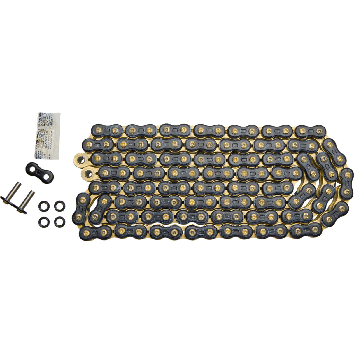 THREED 1223-0566 525Z3D-120KG 525 Z Chain 525 Z - Chain - 120 Links - Black/Gold