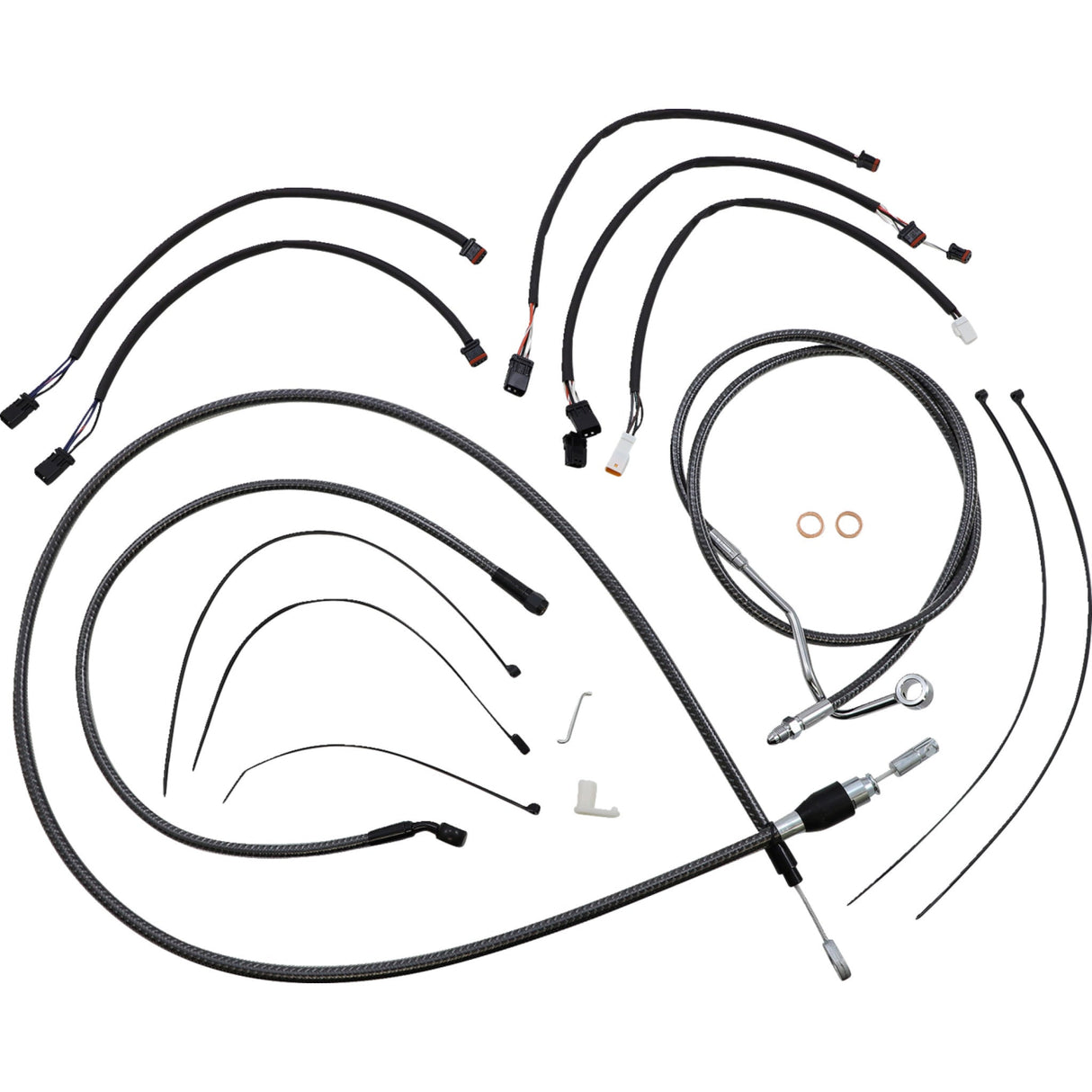 MAGNUM SHIELDING 0662-1032 7871131 KARBONFIBR Designer Handlebar Installation Kit