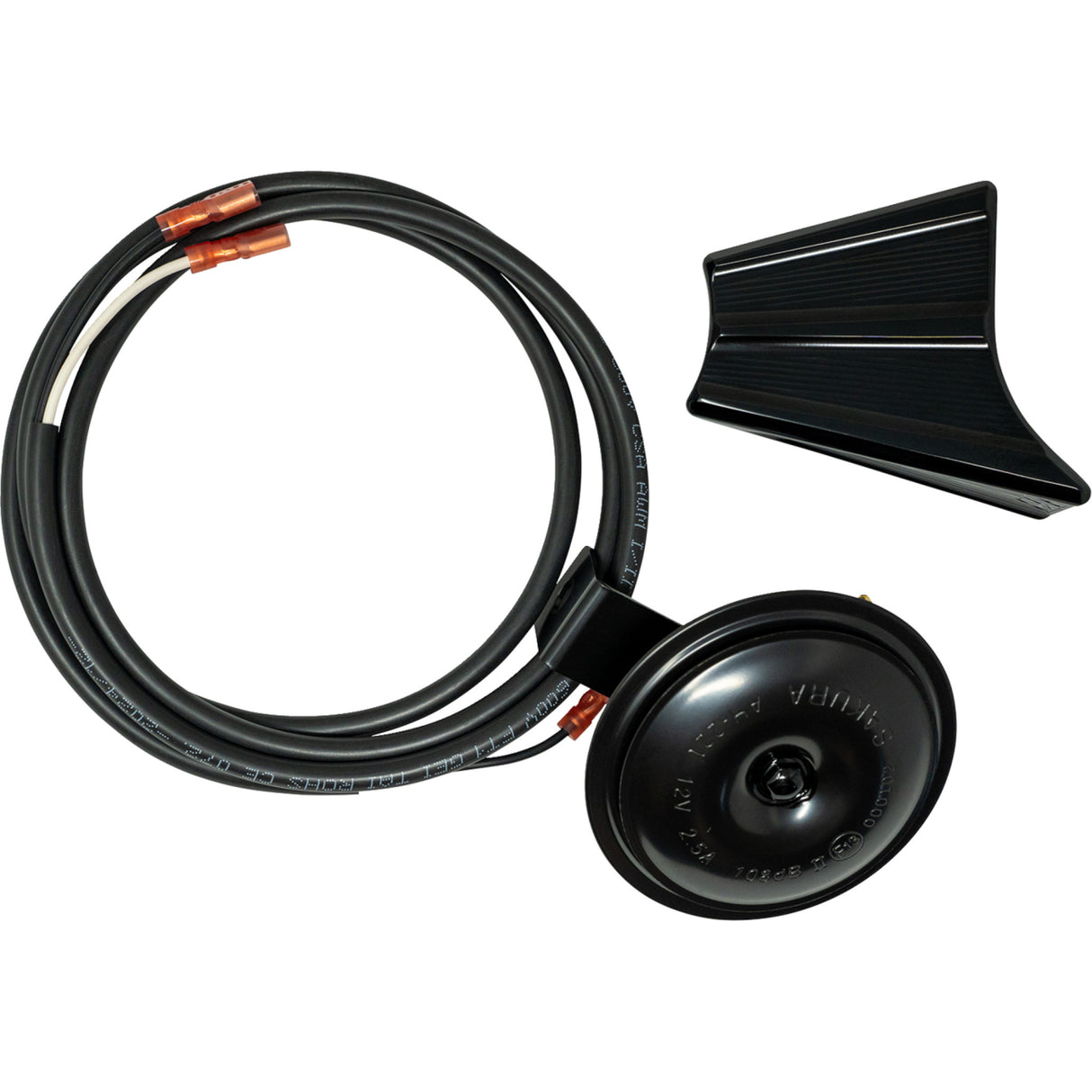 KODLIN USA 2107-0361 KUS25852 Horn Relocation Kit gloss black