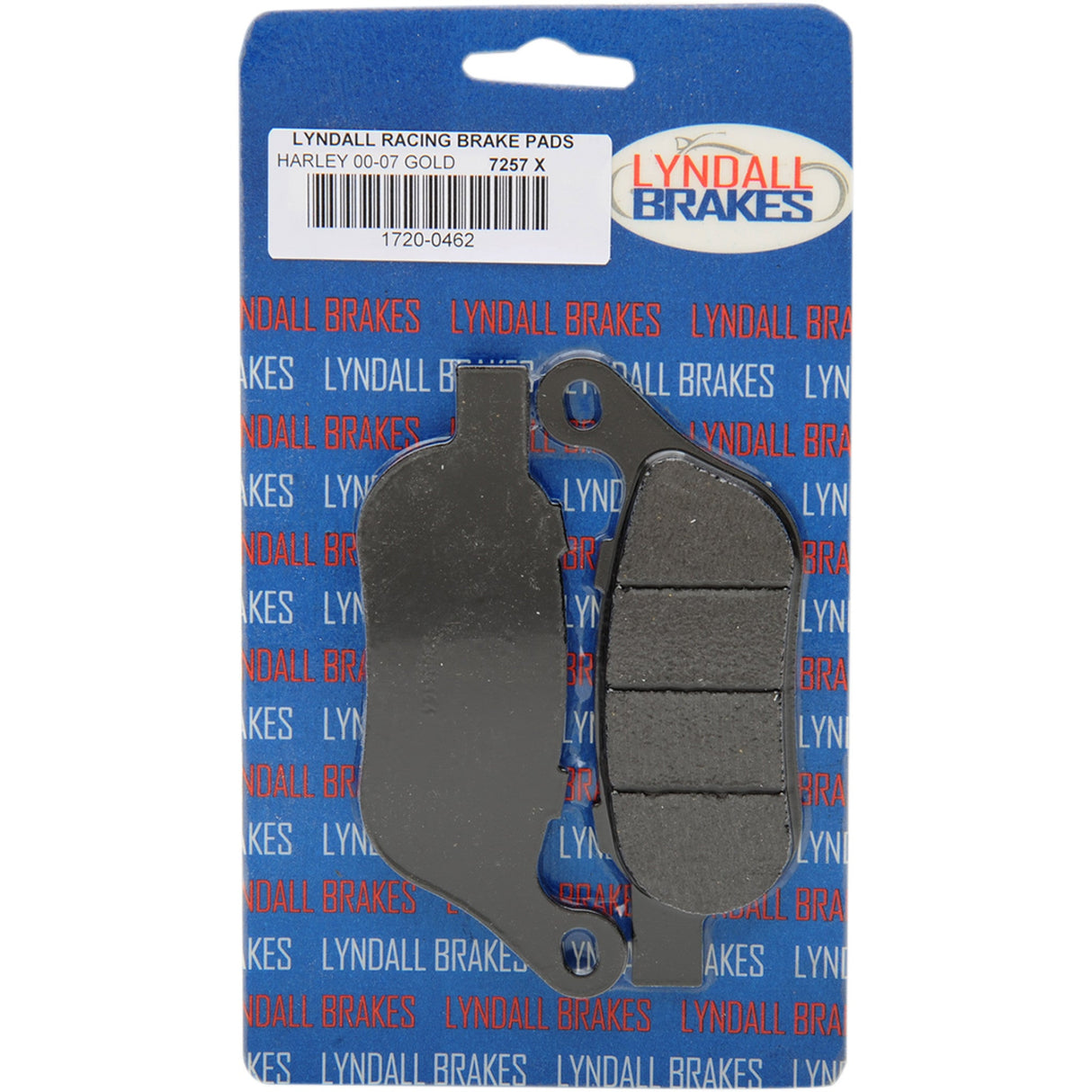 Lyndall Brakes Brake Pad - 7257X For Harley Motorcycles 2008-2017