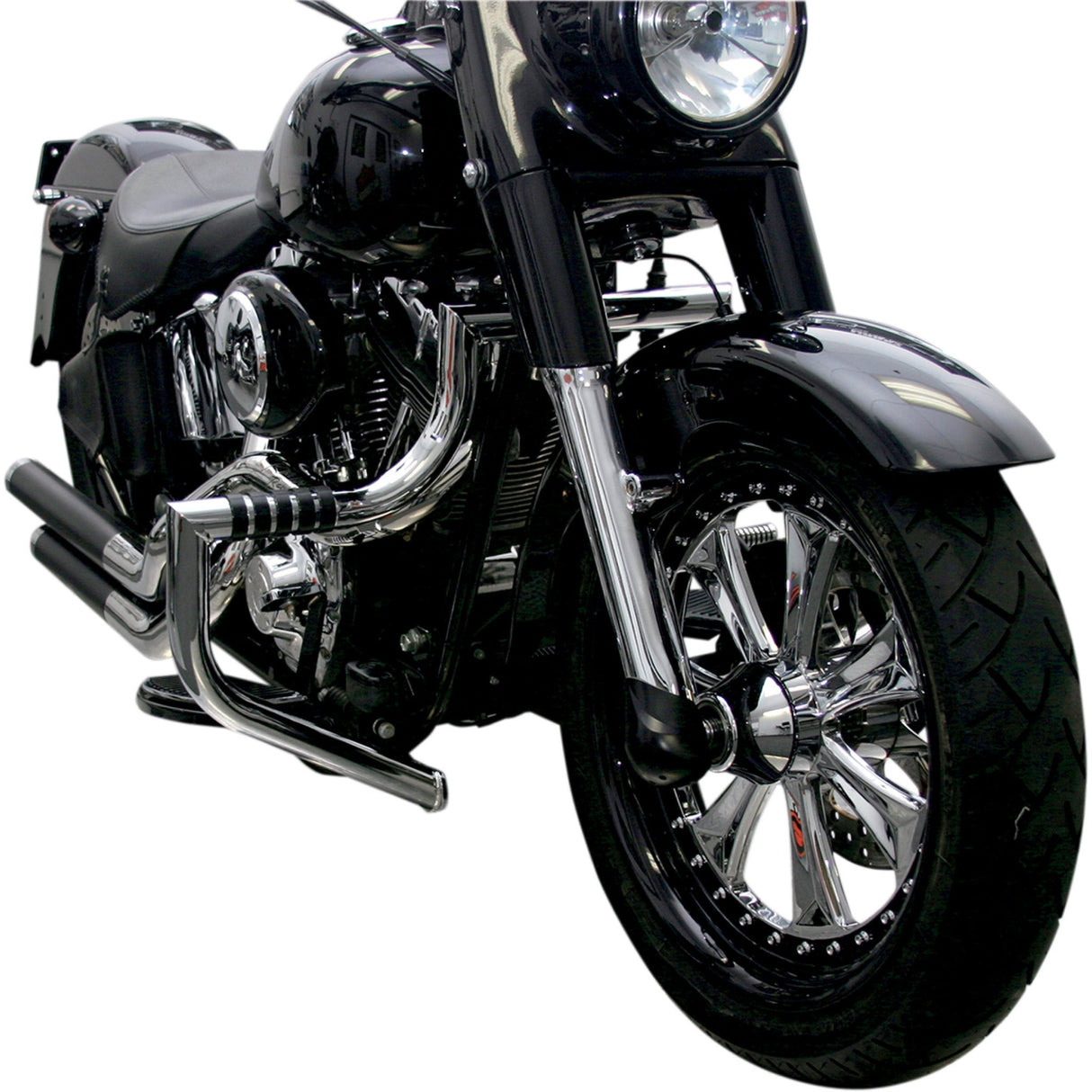 LINDBY 0505-1283 1710 Magnumbar® Front Highway Bar Magnumbar® - Chrome - FLST