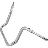 FAT Baggers INC. 1-1/2" EZ Install Rounded Top Handlebar 14" Chrome - 803014 For Harley Touring 2014-2020