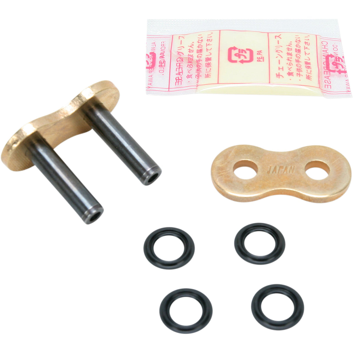 DID 1225-0149 ZJ530ZVMXG 530 ZVMX Connecting Link 530 ZVMX - Gold - Rivet Connecting Link
