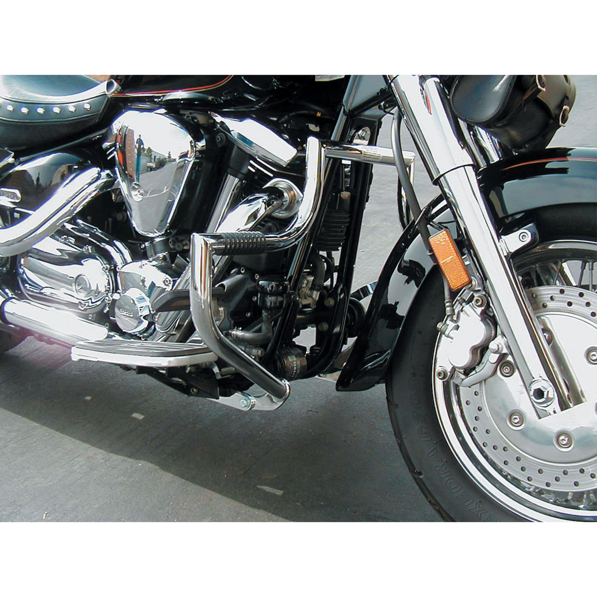 LINDBY DS190177 602-1 Linbar® Front Highway Bar Linbar® - Chrome - XV1600/1700