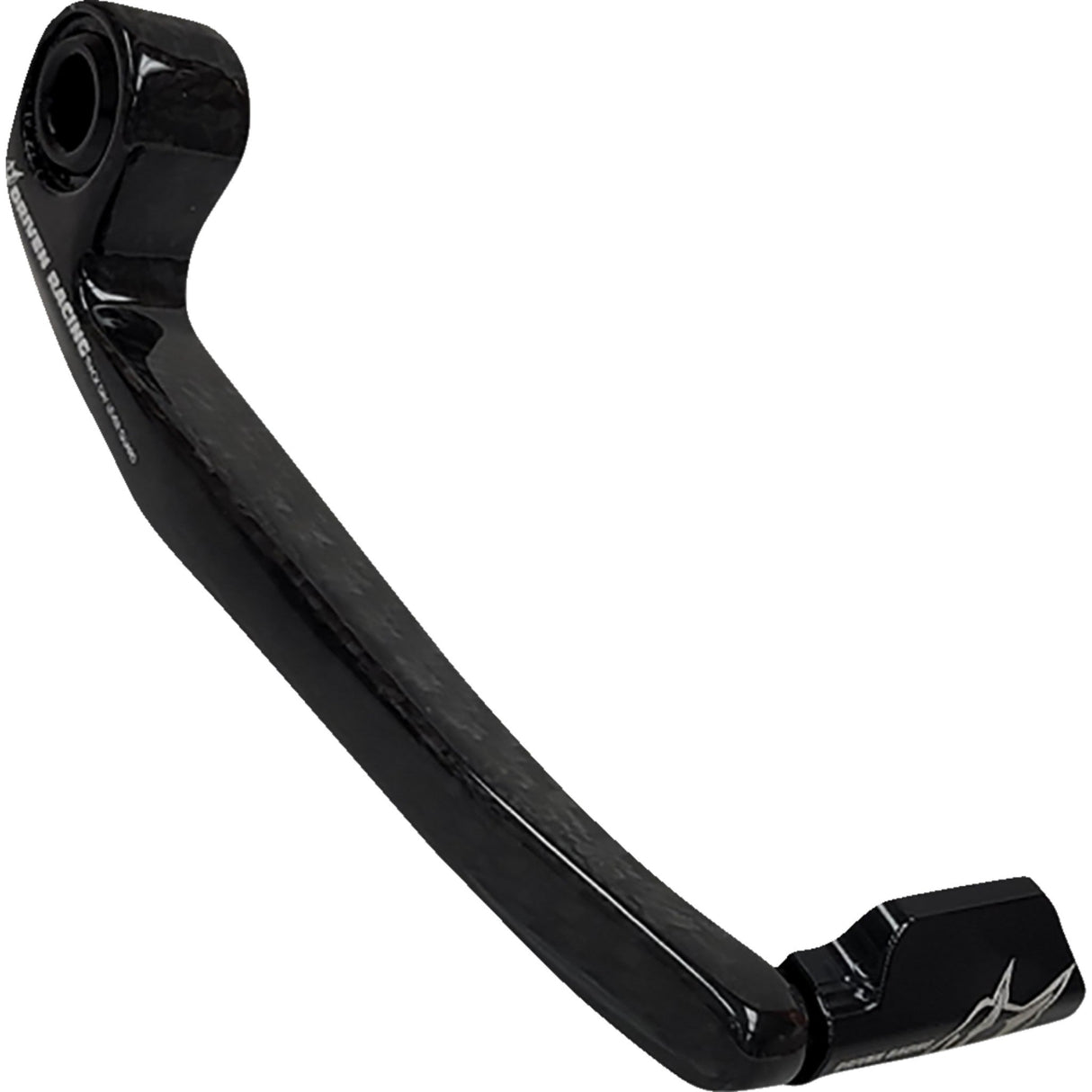 DRIVEN RACING 0615-0367 DCTDLG-1-BK Trackday Lever Guard Lever Guard - Carbon Fiber - Brake - Black