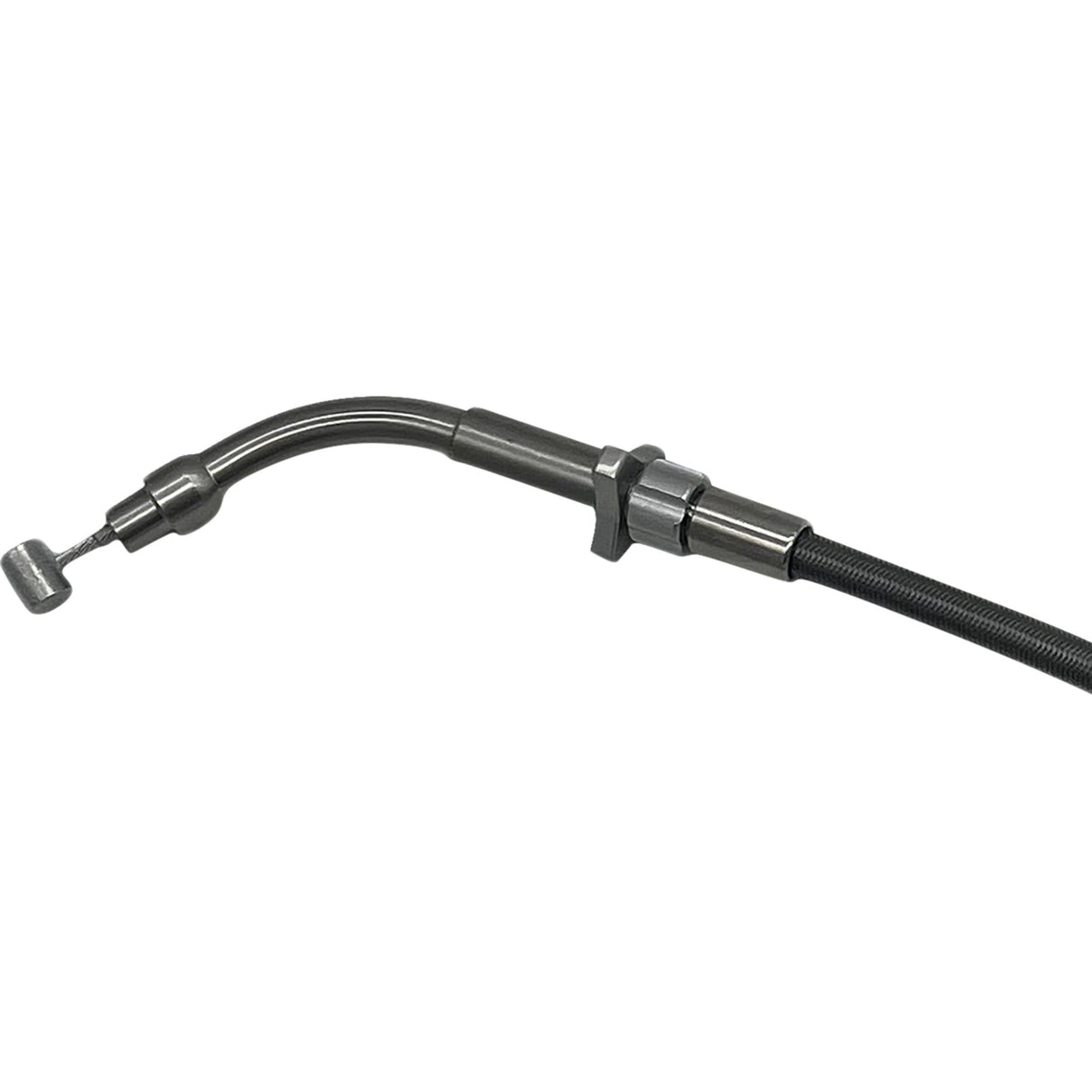 FAT BAGGERS INC. 0662-1225 108000 EZ Install Upper Clutch Cable - FLHX/FLTR SE - Stock - Braided